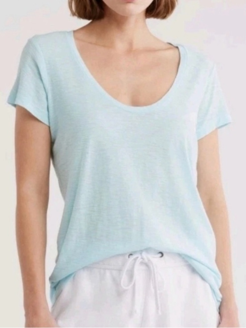 James Perse V-Neck Tee Shirt - Picture 1 of 8